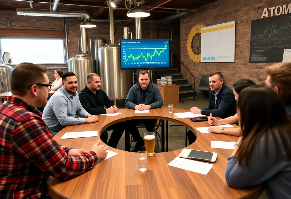 Small business owners discussing the impact of tariffs in Arizona