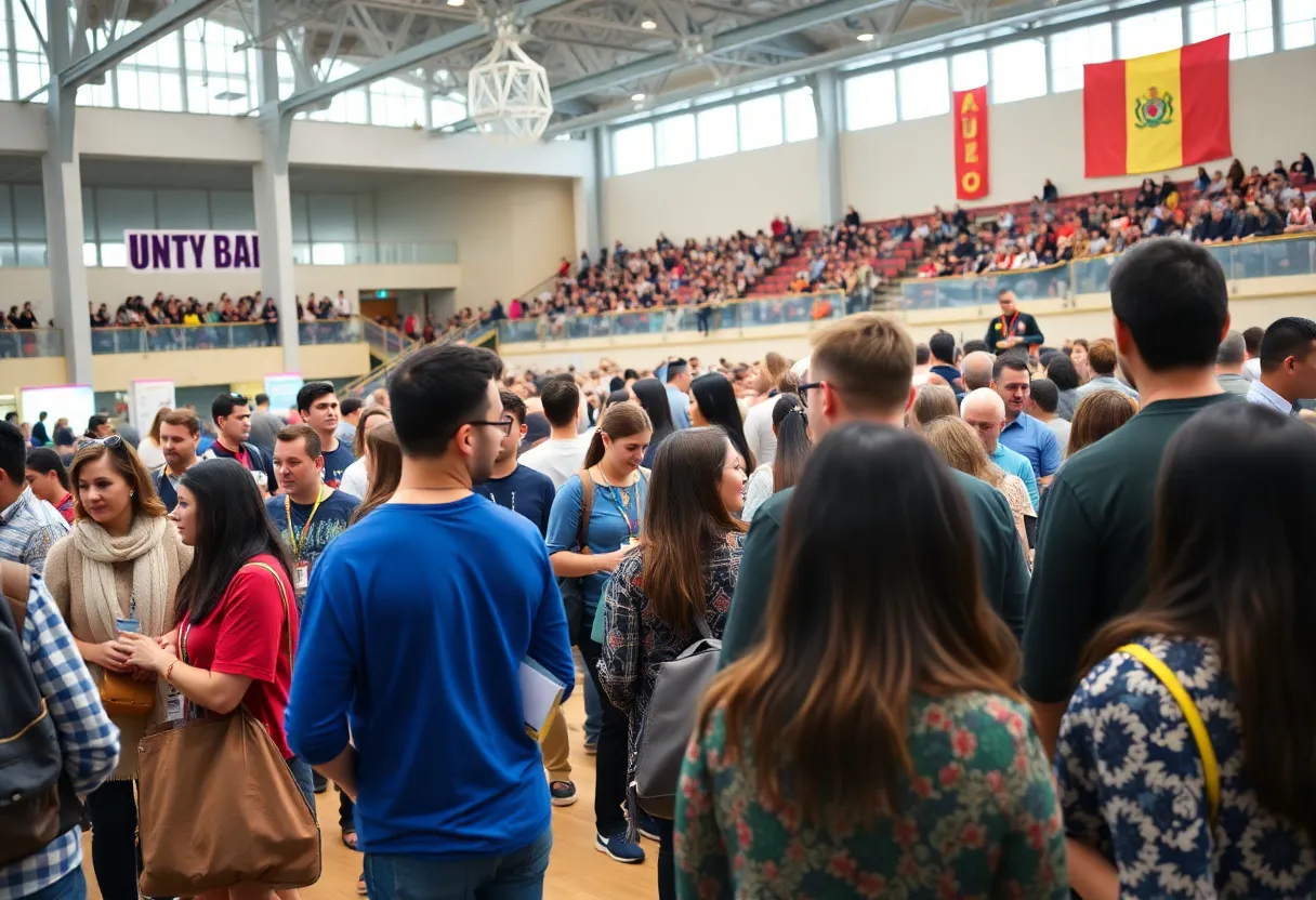 Community members at the GRyT initiative launch event in Prescott