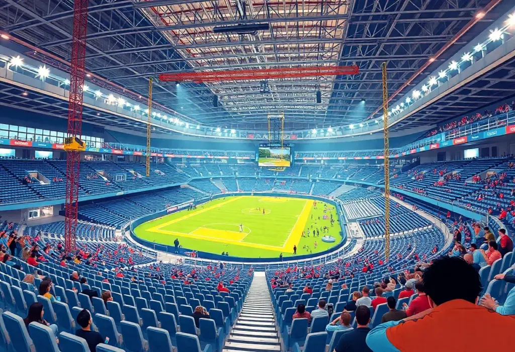 Renovation in progress at Desert Financial Arena