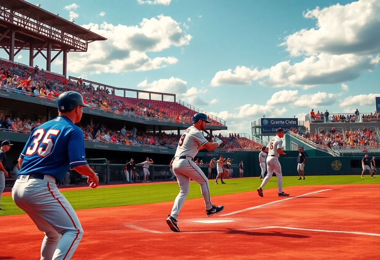 Arizona Diamondbacks players celebrating on the baseball field