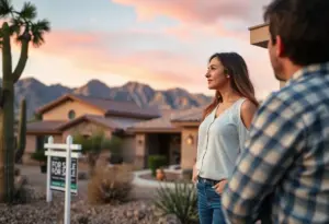 First-time homebuyer viewing a property in Phoenix, AZ