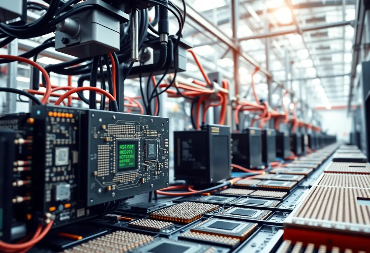 Manufacturing facility for Intel Panther Lake processors