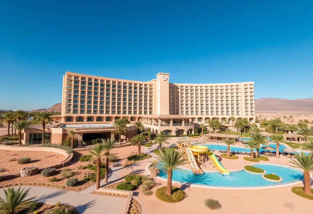 JW Marriott Desert Ridge Resort and its waterpark