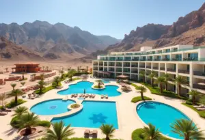 Rendering of the Kimpton Miralina Resort & Villas, a luxury hotel in Paradise Valley