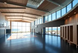 Rendering of the Los Angeles Sparks new training facility