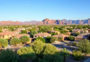 A vibrant neighborhood in Phoenix with parks and essential services.