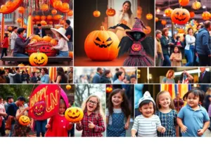 Families enjoying Halloween activities and cultural festivals in Phoenix
