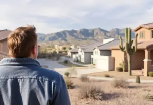 First-time buyer exploring homes in Phoenix, AZ