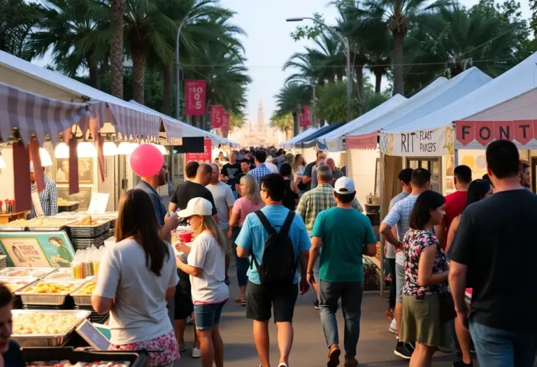 Community festival in Phoenix featuring food, art, and cultural celebrations