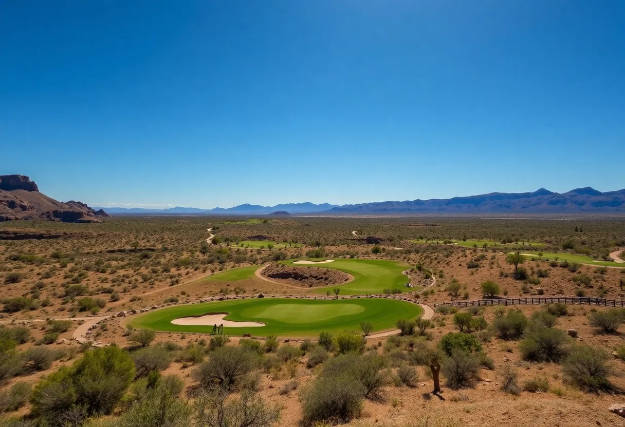 Championship golf course in Verrado, Arizona