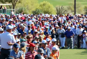 Crowd at the 2026 WM Phoenix Open at TPC Scottsdale