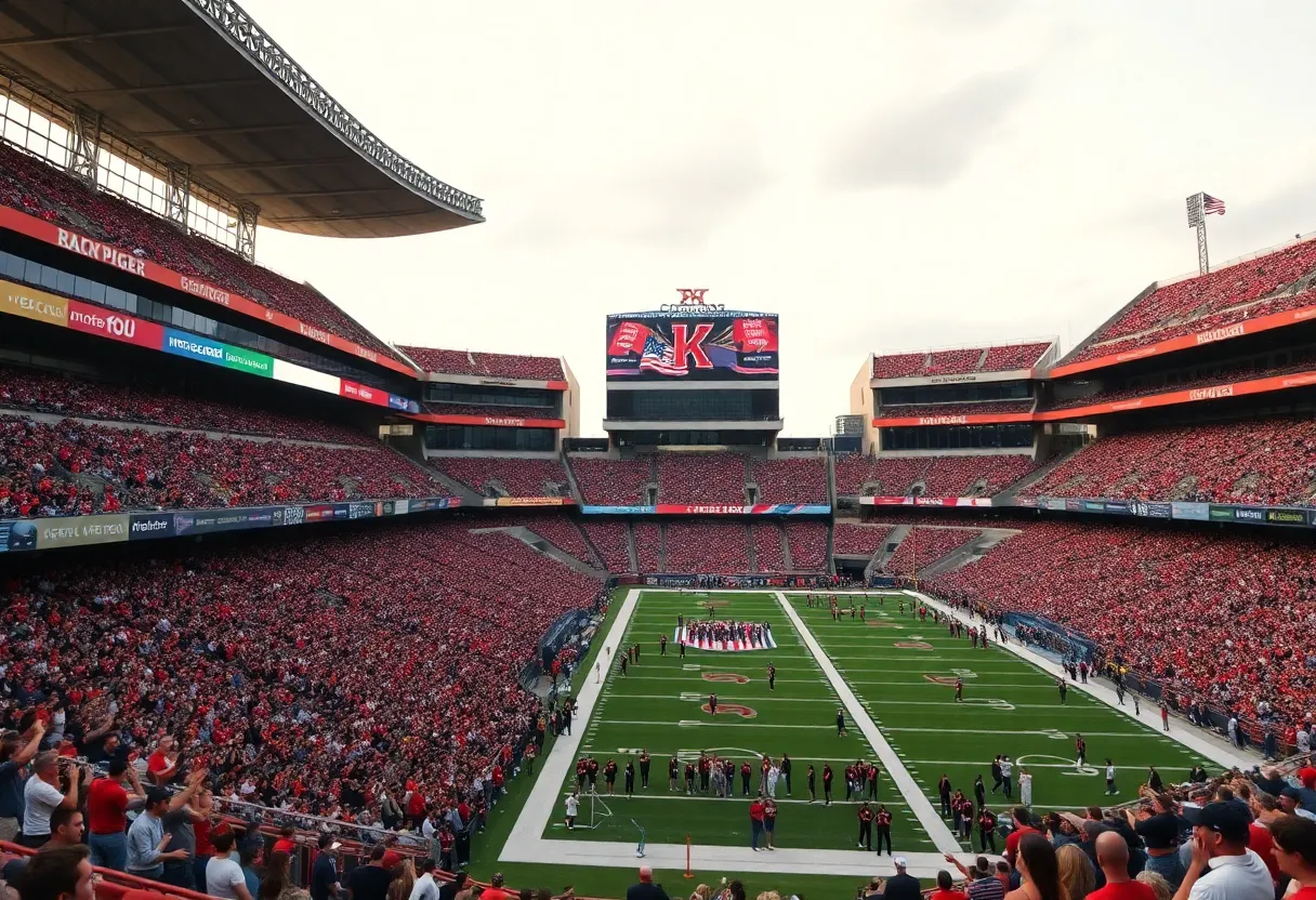Casino Del Sol Stadium with branding and a lively atmosphere