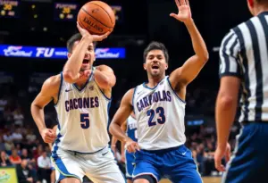 GCU women's basketball team competing against UTSA