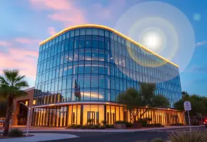 Helpany's new headquarters in Phoenix showcasing technology for senior care innovation.