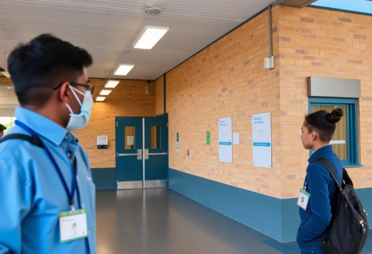 Security improvements at Orangewood Elementary School