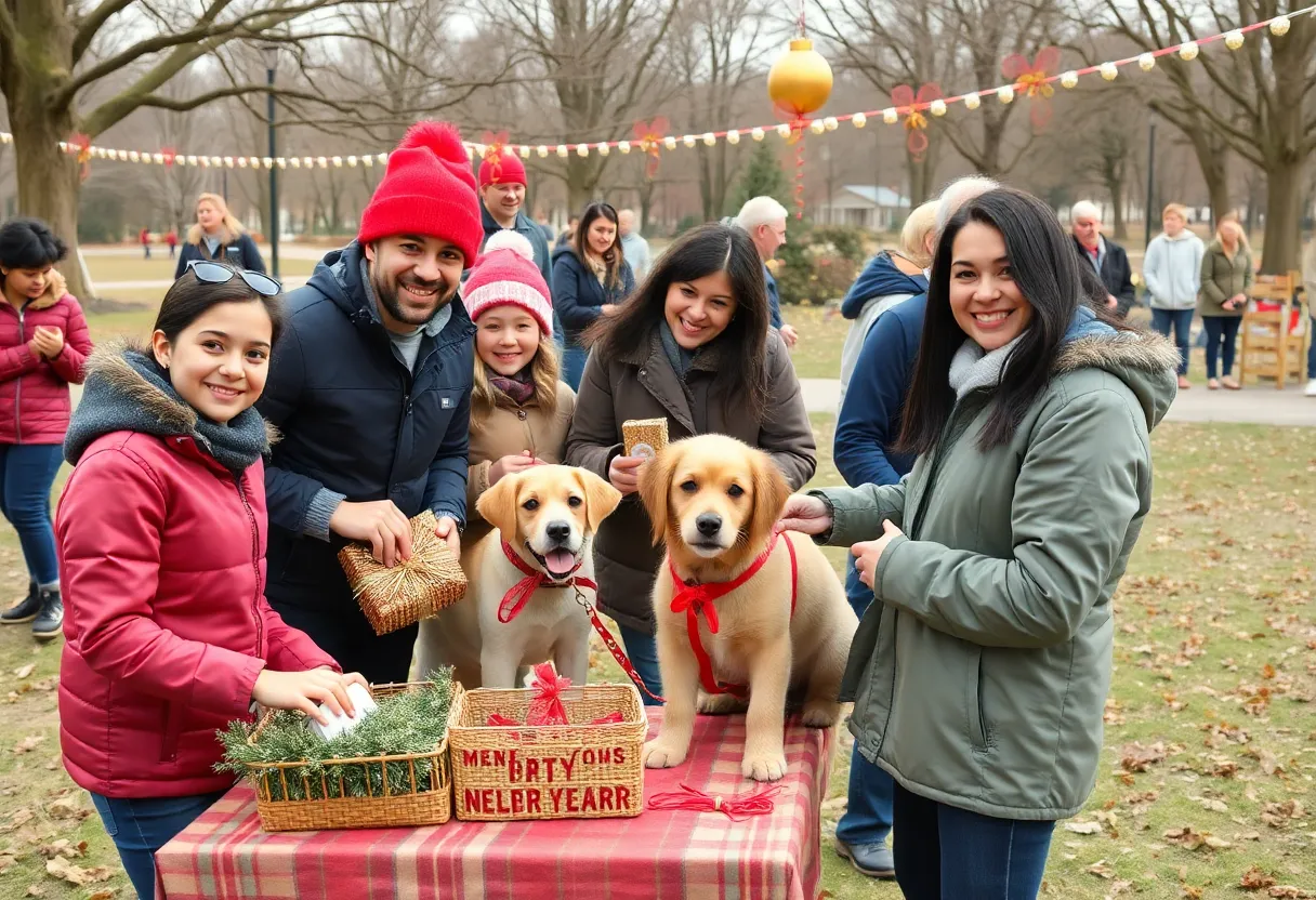 Families enjoying the Winter Workshop in Phoenix