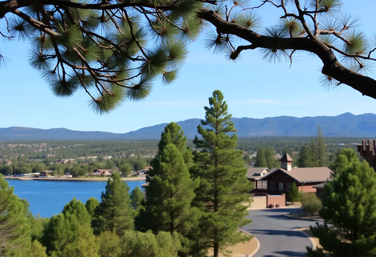 Scenic view of Pinetop-Lakeside, Arizona