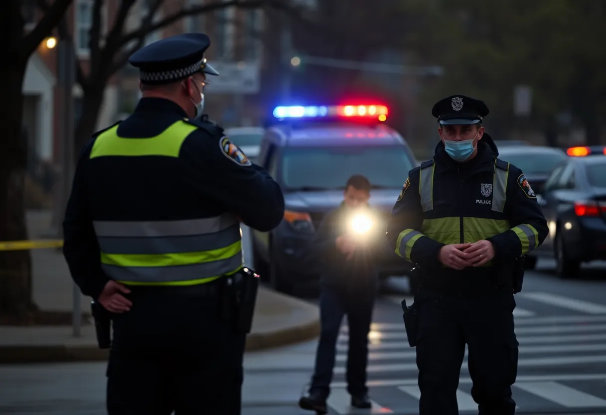 Police Officers at a Mental Health Incident