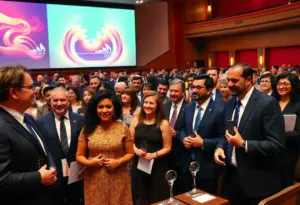 Award ceremony celebrating local business excellence in Scottsdale.