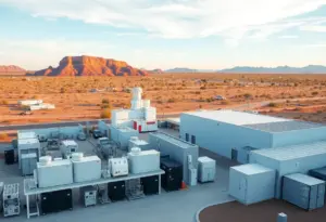 Exterior view of Strive Pharmacy's new headquarters in Mesa, Arizona