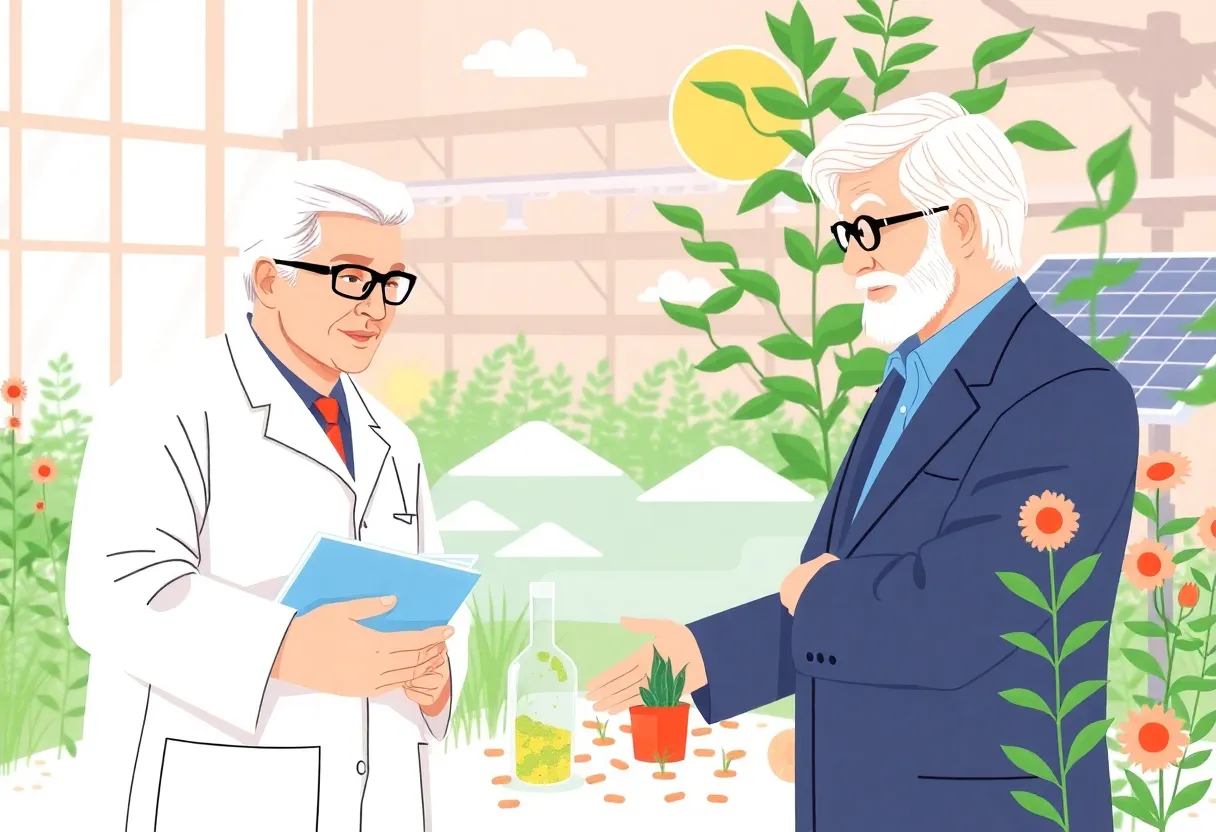 Illustration of the University of Arizona and CNRS partnership in global research challenges