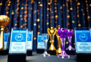 10to1PR receiving recognition at the Clutch Global Awards