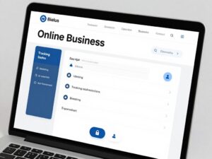 Screenshot of the Arizona Business Connect portal interface showcasing various features.