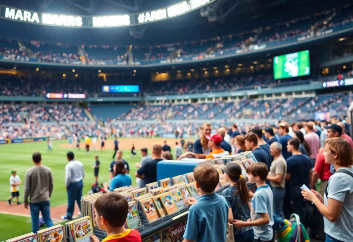 Collectible cards at the Arizona State Card Show