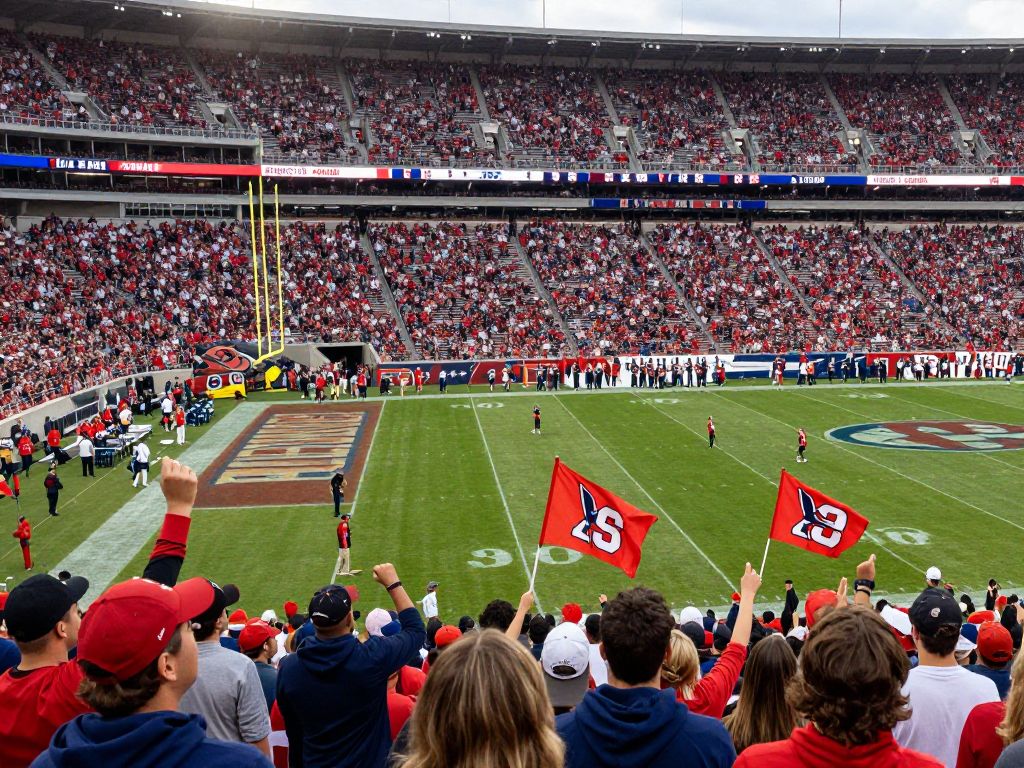 Arizona State Sun Devils playing in the Tony the Tiger Sun Bowl