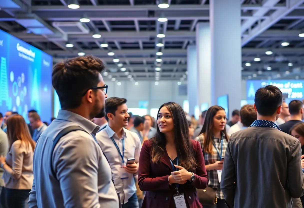 Attendees networking at Arizona Tech Week 2026