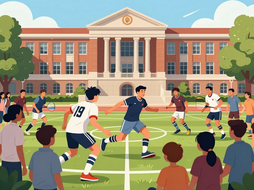 Illustration of community support for ASU athletes via alumni engagement