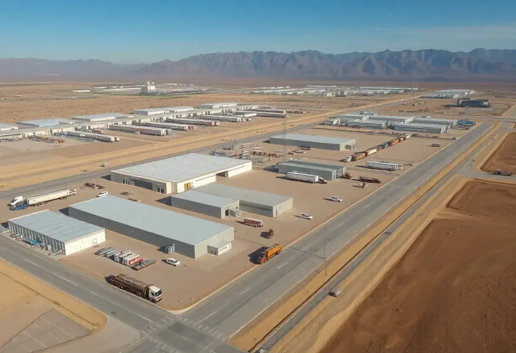 Proposed BNSF Logistics Hub in Wittmann, Arizona