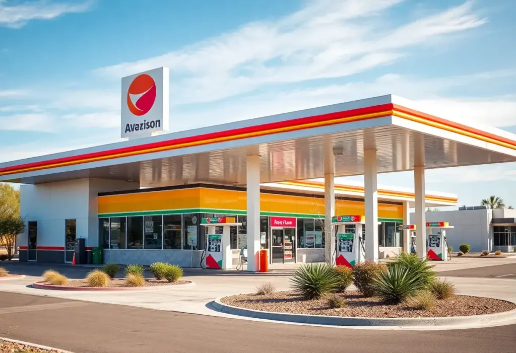 Rendering of Buc-ee's travel center in Goodyear, Arizona
