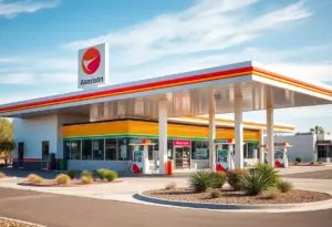 Rendering of Buc-ee's travel center in Goodyear, Arizona