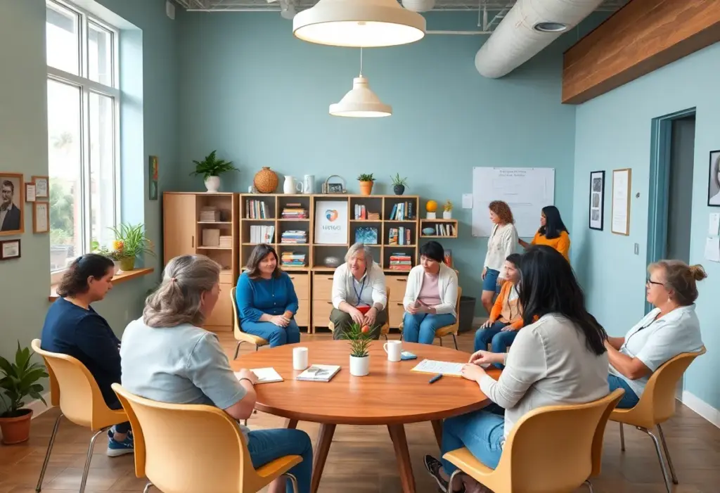 Interior of the caregiver support hub in Fountain Hills, Arizona