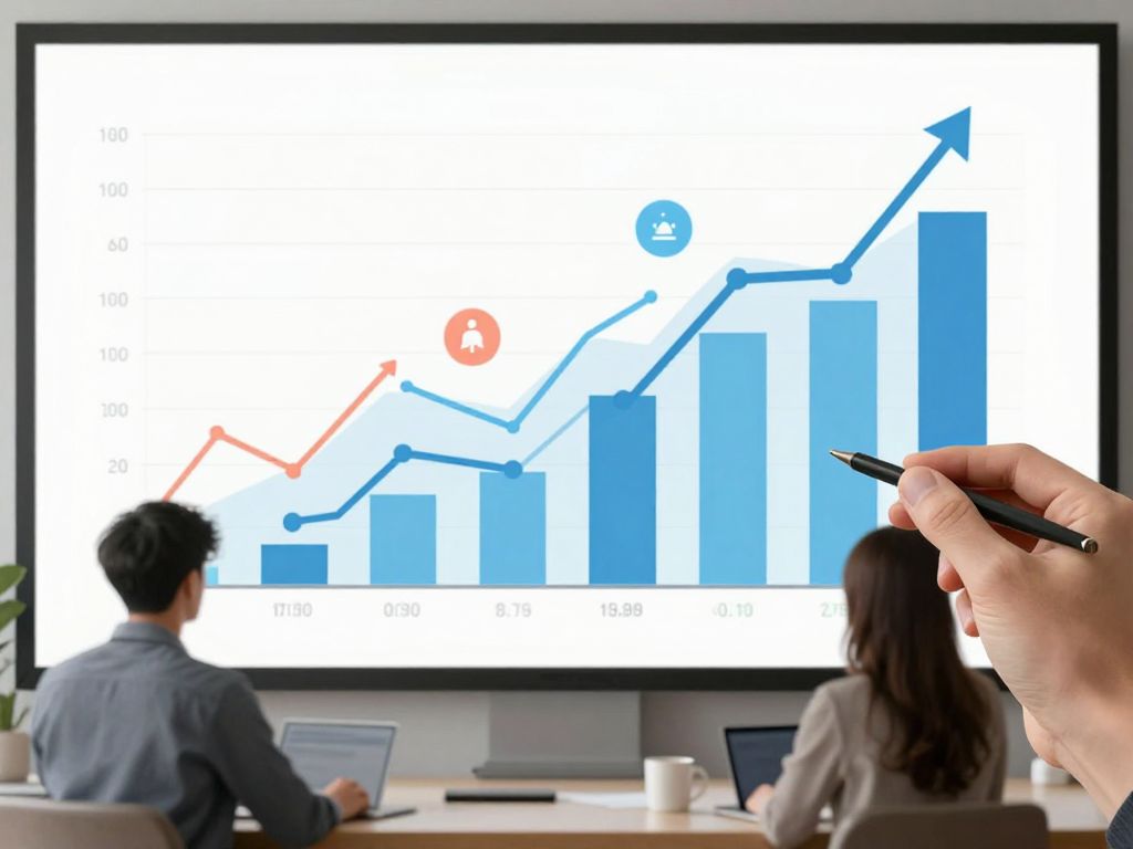 Abstract illustration depicting the relationship between climate change and income.