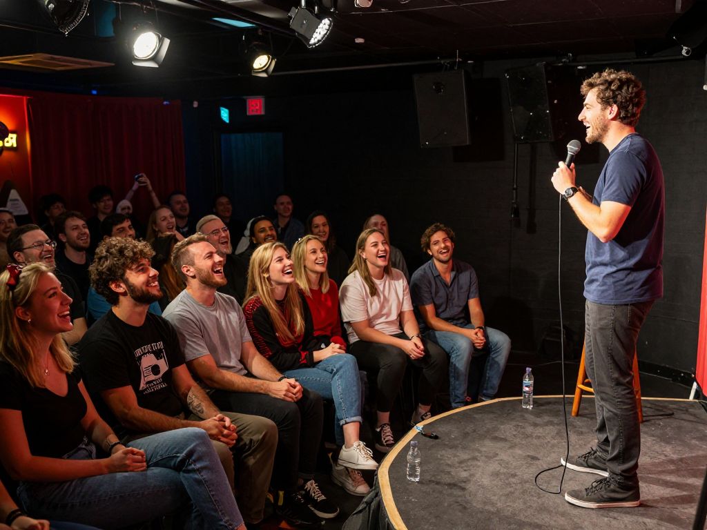 Audience enjoying stand-up comedy at Stand Up Live Phoenix