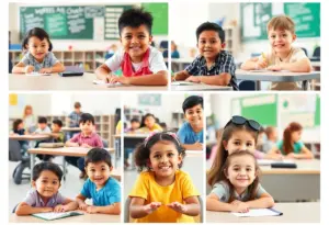 Children engaged in learning at top-ranked elementary schools in Phoenix, AZ