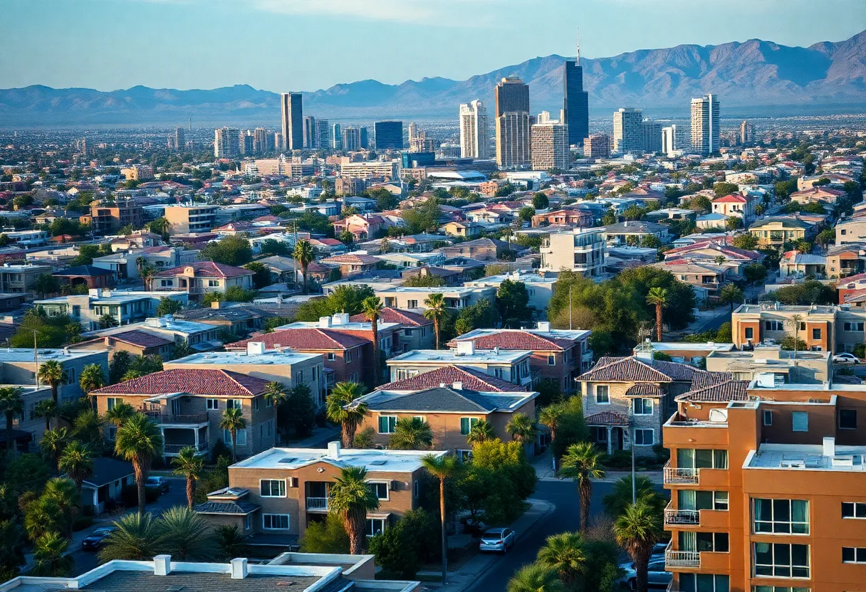 Cityscape of Phoenix emphasizing rental properties and housing challenges