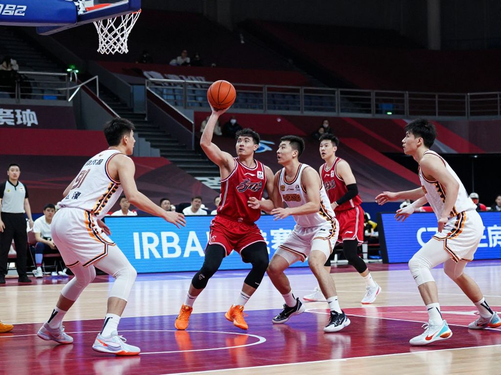 Grand Canyon University basketball team competing in a game