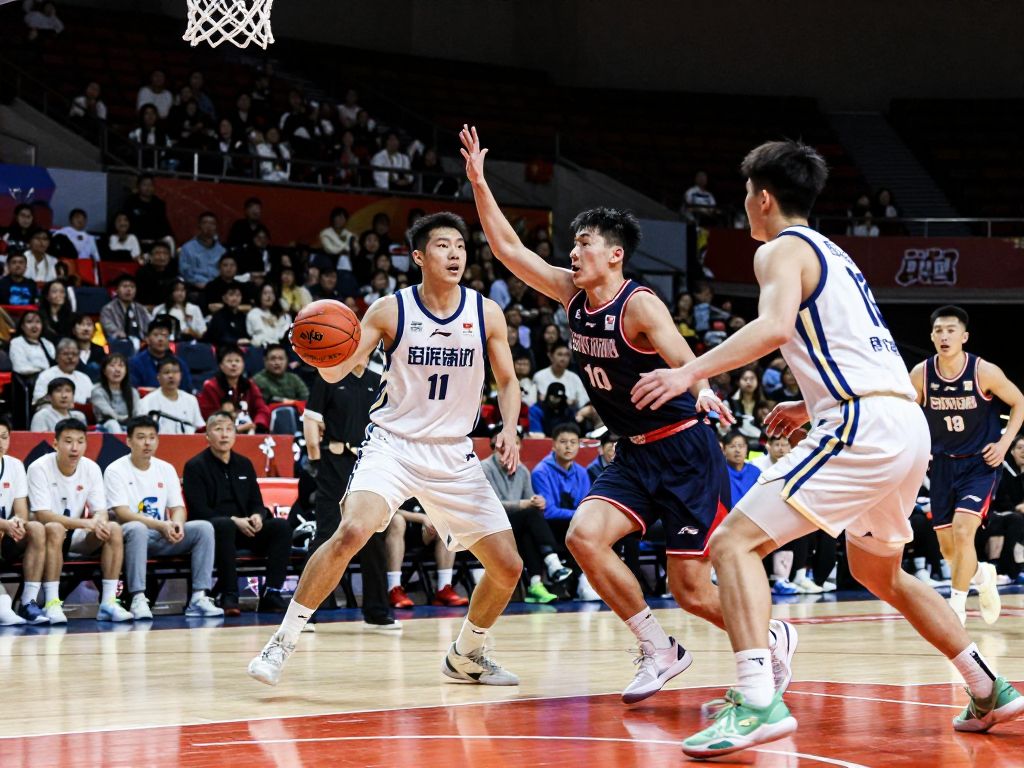GCU Women's Basketball team in action during a game