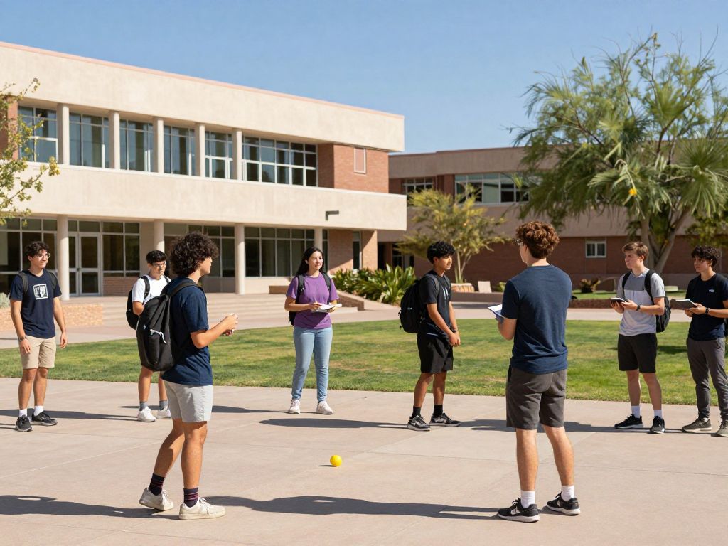 Students participating in various activities at Grand Canyon University