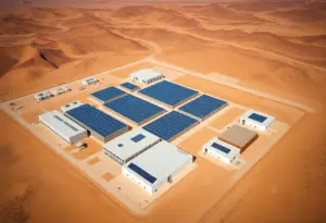 Aerial view of the Hassayampa Ranch Data Center in Arizona