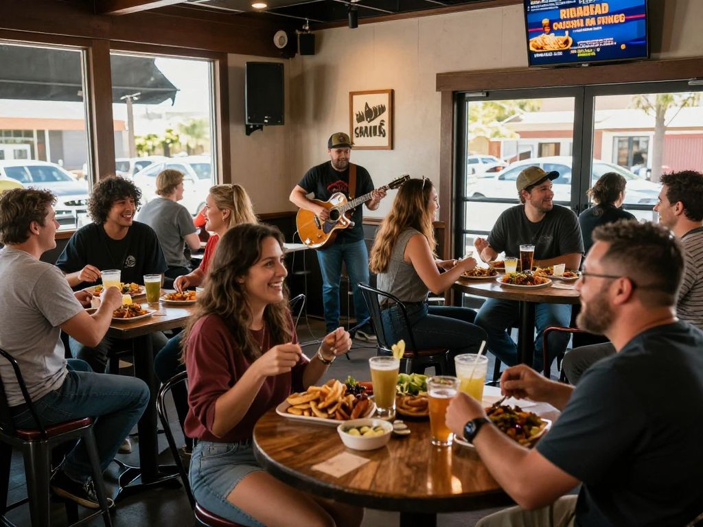 Community gathering at Last Train To Juarez in Apache Junction