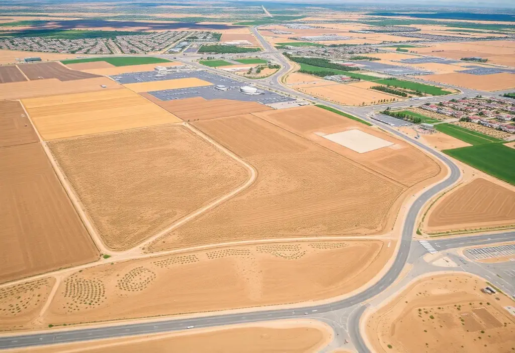 Proposed site for Lennar housing development in Mesa, Arizona