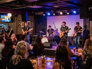 Band performing at On The Green Sports Grill in Mesa, AZ