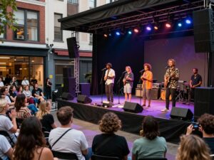 A live performance at Madison Center for the Arts