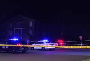 Police investigation at an apartment complex in Maricopa, Arizona