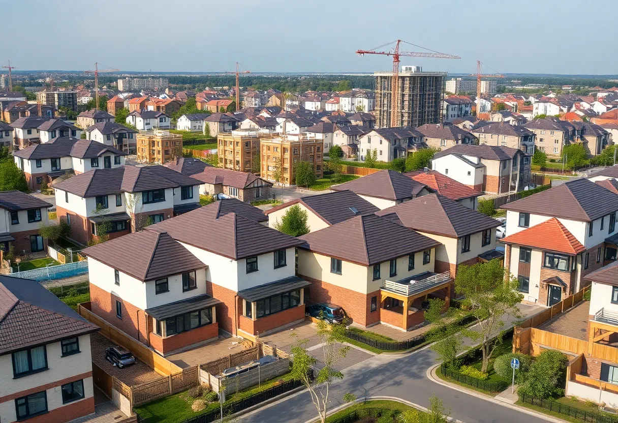 Visual representation of housing development in Maricopa County, Arizona.