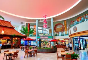 Exterior view of the expanded Mekong Plaza in Mesa, Arizona